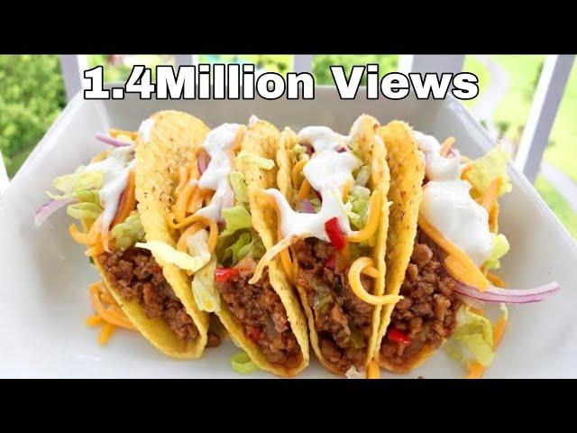 HOW TO MAKE BEEF TACOS || BEST BEEF TACOS