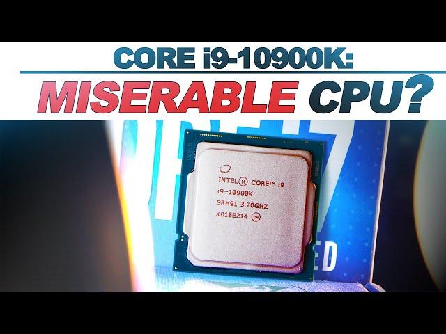 Is this CPU really that MISERABLE? -- Intel Core i9-10900K