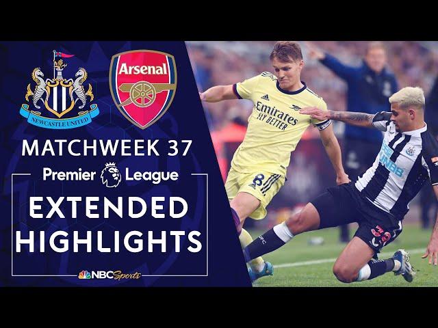 Newcastle  United v. Arsenal | PREMIER LEAGUE HIGHLIGHTS | 5/16/2022 | NBC Sports