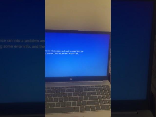 Tin Shorty OS Gets A BSOD Cubed