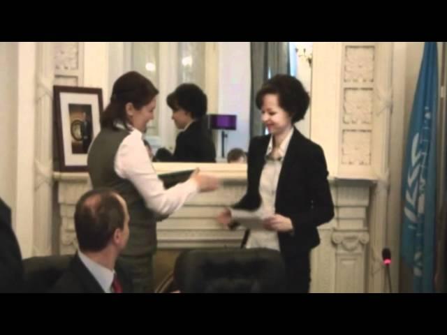 Награждение в ООН.wmv
