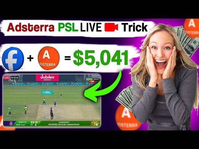 Earn $5041+ with Adsterra Direct Links & Cricket Livestreams (2024 Strategy)