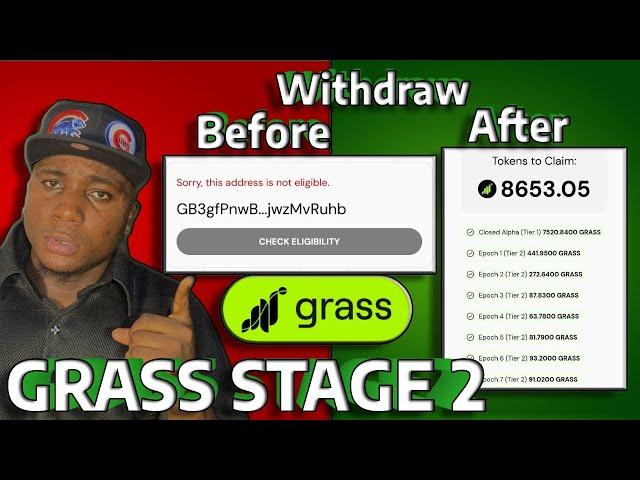 GRASS AIRDROP SEASON 2 ALLOCATION CLAIM  (Must watch Update) WALLET CONNECTION