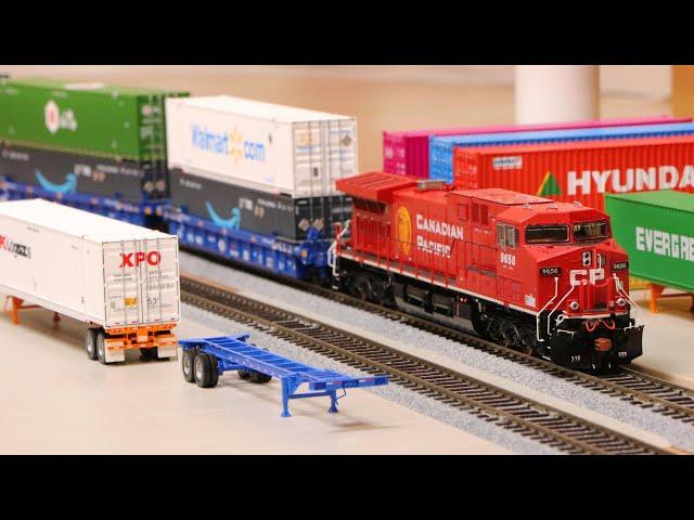 Atlas HO Scale Intermodal Train Unboxing