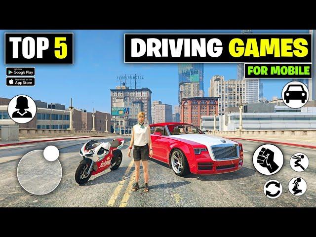 Top 5 Best Driving Games For Android 2025 | Open World Driving Games