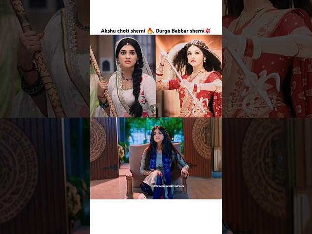 AkshuDurga#pranalirathod #akshara #durga #yrkkh #dapk #satrplus #colorstv #sherni #duan #akshu