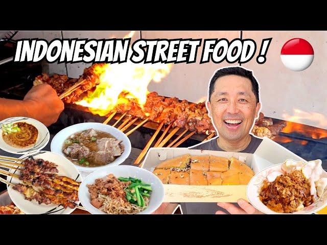 Eating the BEST Indonesian Street Food in Jakarta  Indonesia Street Food Tour!