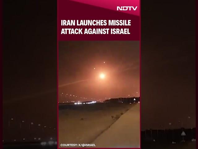 Iran Launches Missile Attack Against Israel