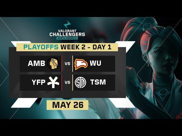 YFP vs. TSM | VALORANT Challengers NA | Playoffs W2D1 | A | Swiss Stage 2 | Map 2 Ascent