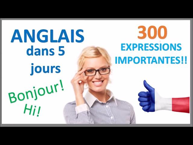 Apprenez l'anglais en 5 jours - Conversation pour les débutants