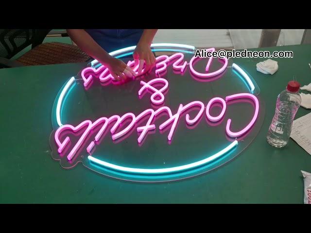 How to make led Neon sign