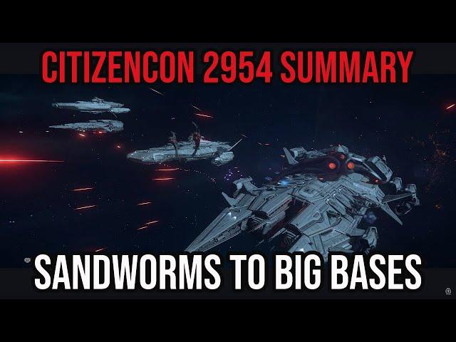 Star Citizen - CIG Just Showed They Can Make A Game - Big Bases, Sandworms & Squadron 42 Demo