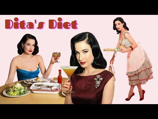 Dita Von Teese's Secret Hollywood Diet Revealed