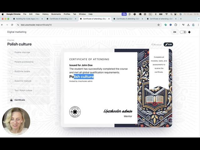 Unschooler onboarding session — 2 part