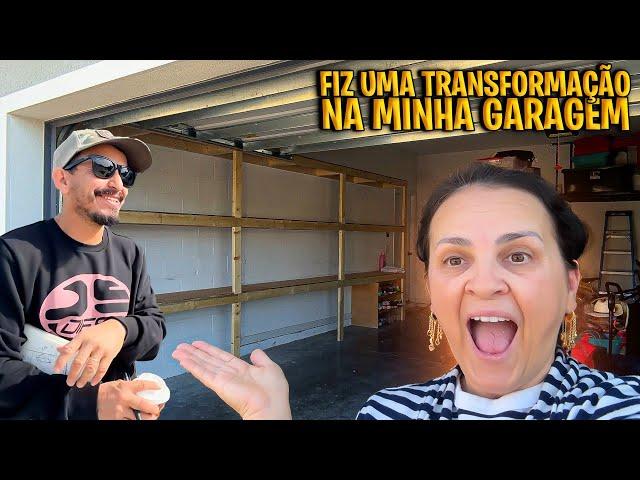 Reformando Minha Garagem - Fizemos uma Super Transformação