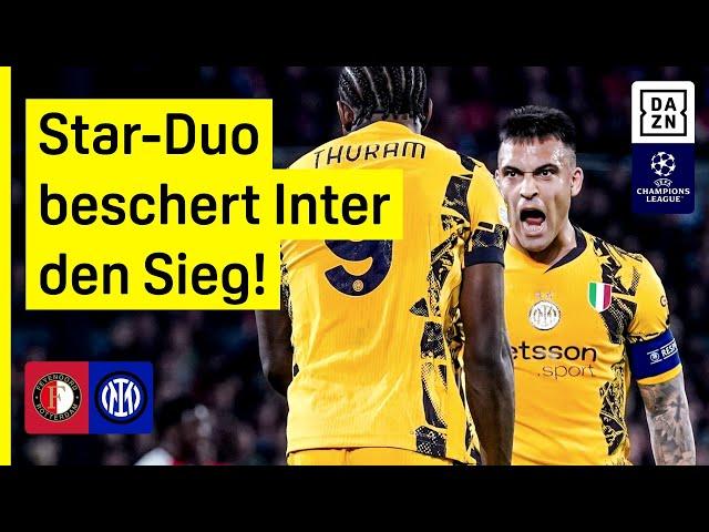 Feyenoord Rotterdam - Inter Mailand | UEFA Champions League | DAZN Highlights