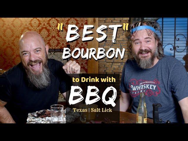 BOURBON & BBQ: What's the "best" whiskey pairing??? (Texas BBQ | Salt Lick)