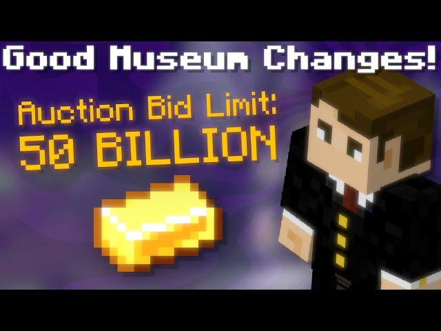 Big Museum Changes! 50B Auction Bid Limit! + Shen's Auction! (Hypixel Skyblock News)