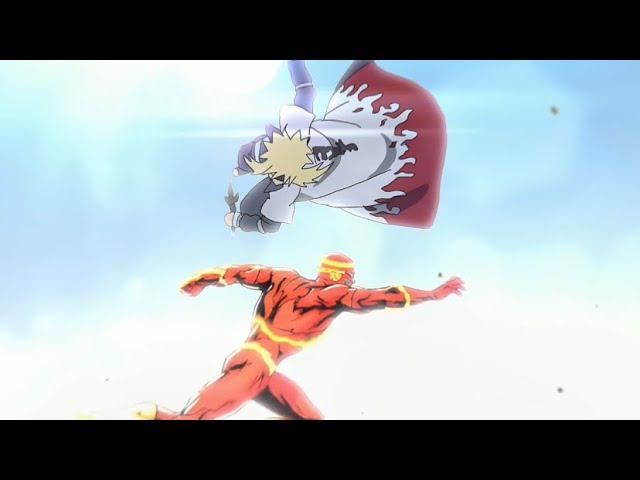 Minato vs The Flash | Manga animation