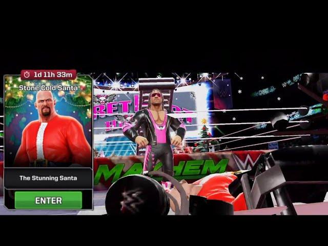 WWE MAYHEM STONE COLD SANTA CHALLENGE