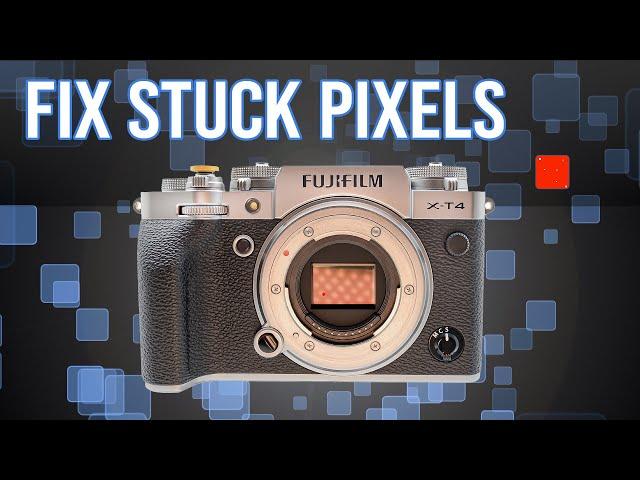 Fujifilm Fix Dead Hot Stuck Pixels