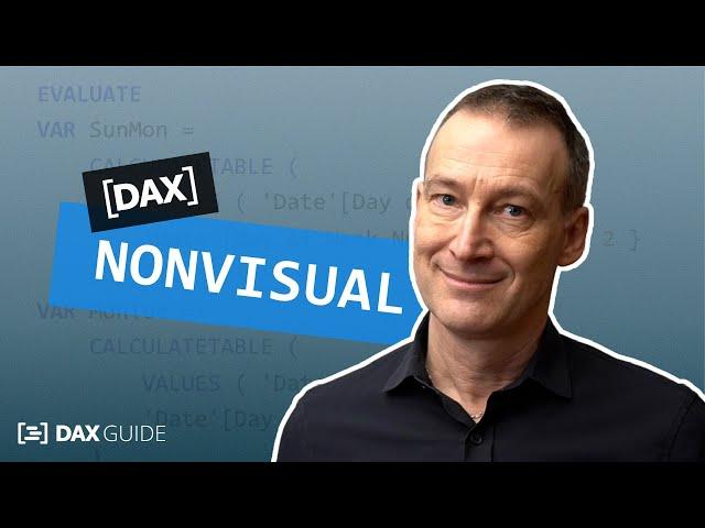 NONVISUAL  - DAX Guide