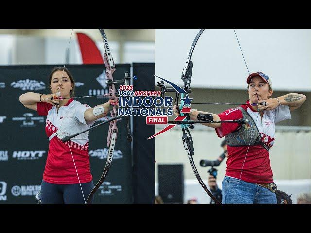 2023 USA ARCHERY INDOOR NATIONAL FINALS | Women's Recurve Gold Medal Match