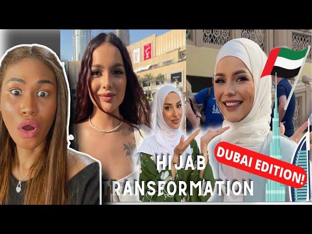 HIJAB TRANSFORMATION IN DUBAI  | Reaction