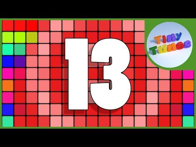 Skip Counting By 13 Song | Counting by 13 to 169 | Tiny Tunes