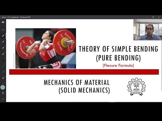 Topic # 6.2 - Deriving the Flexure Formula (PART A)