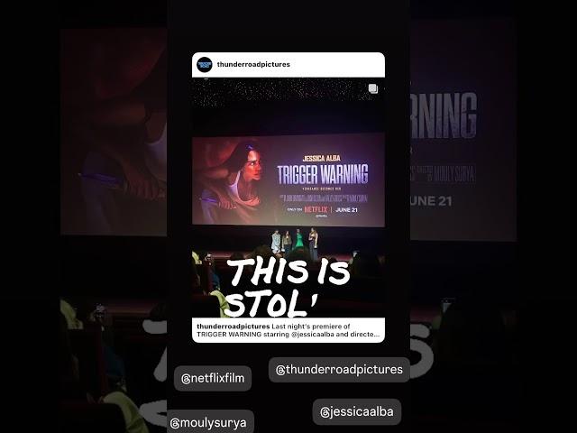 The film trigger warning was stolen from a short story I wrote