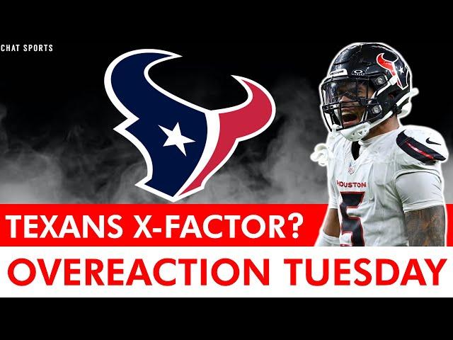 Texans Overreaction Tuesday: PUT SOME RESPECT ON JALEN PITRE  + Joe Mixon Best RB In NFL?