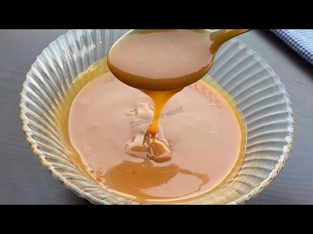 Caramel Sauce Without Cream | homemade caramel recipe | caramel sauce | no cream caramel