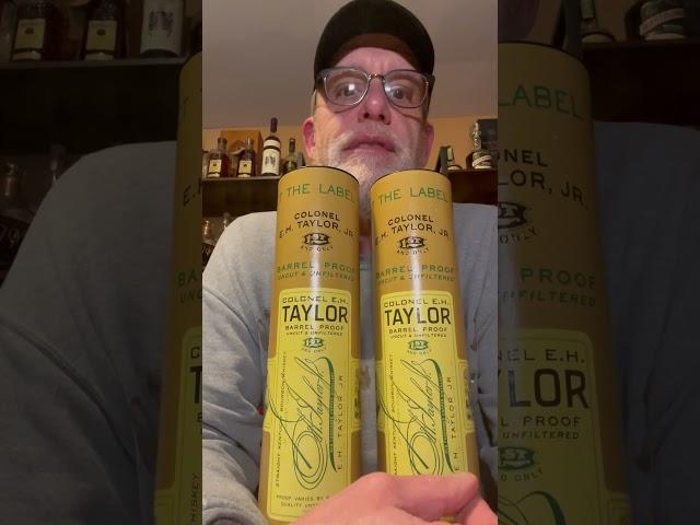 EH Taylor Barrel Proof - Expensive backup or trade bait?