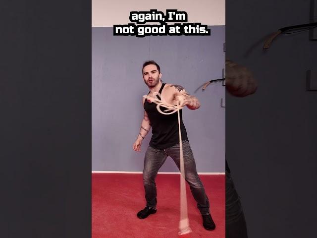 Could you use a Rope Dart in a Sword Fight? #sword #martialarts #funny