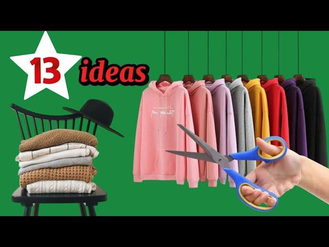 13 BEST OLD CLOTHES RE-USE IDEAS ‼️Make new clothes at zero cost ‼️