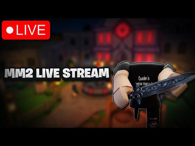 LIVE Roblox MM2 WITH VIEWERS! ROAD TO 8K