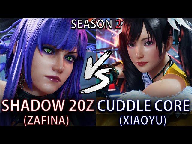 SHADOW 20Z (ZAFINA) Vs CUDDLE CORE (XIAOYU) - [Season 2] [Tekken 8] (REPLAY)