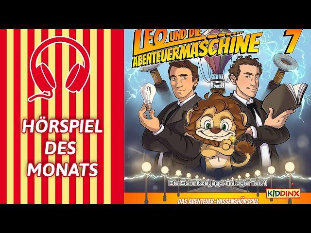 Leo und die Abenteuermaschine 7 | Thomas Edison & Jules Verne | Ganzes Hörspiel für Kinder