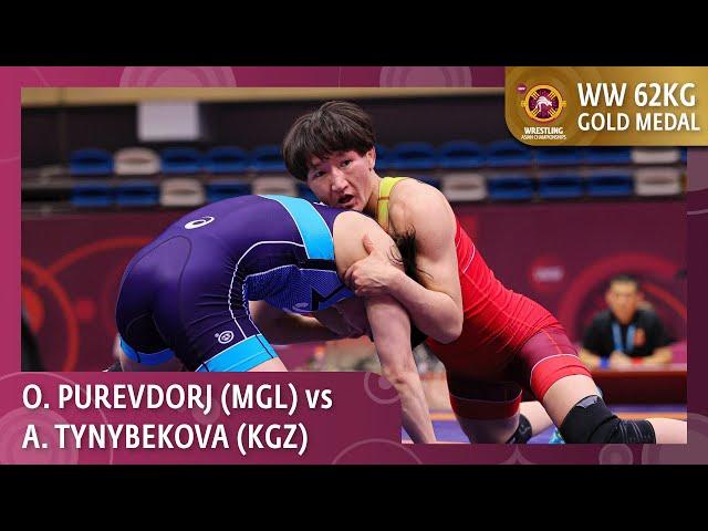 Gold Medal • WW 62Kg • Orkhon PUREVDORJ (MGL) vs. Aisuluu TYNYBEKOVA (KGZ)