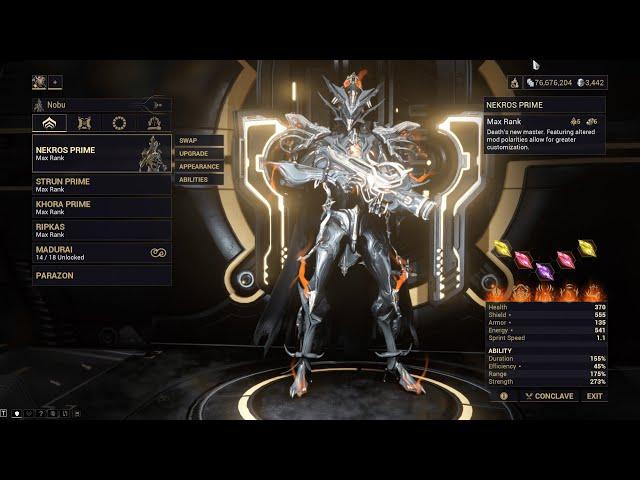 Warframe Maximum Investment - Nekros Prime | Koumei & The 5 Fates