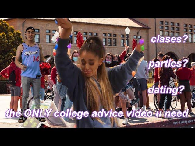 the ONLY college advice video u need