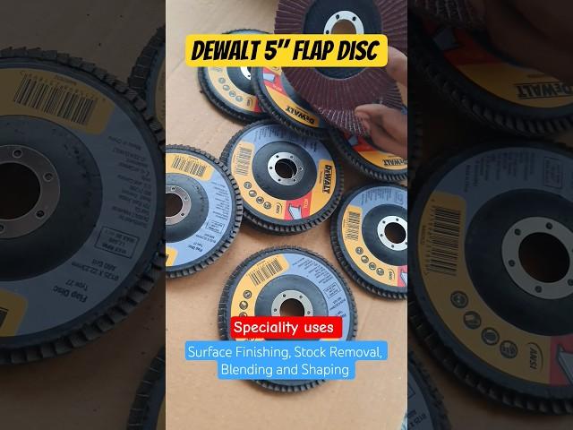 Dewalt 5 inch Flap disc #ytshorts #trending #yt #grinderdisc #flapdisc #abtechvlogs #grindingwheels