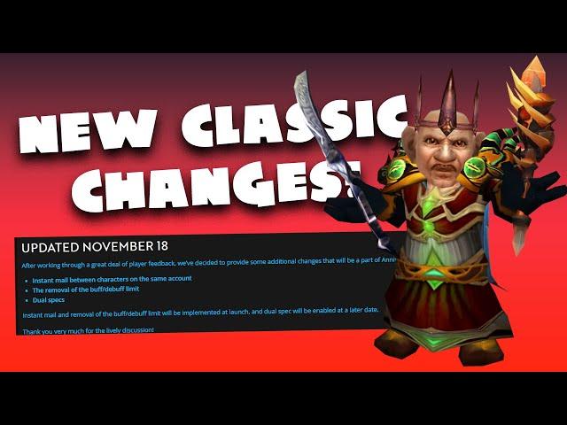 They Keep Breaking ERA! MORE Changes Have Arrived . . World of Warcraft Classic