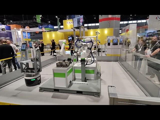 ProMat 2023 - FANUC CRX and Locus Robotics