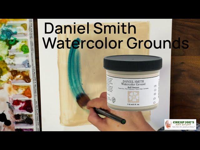 Cheap Joe's 2 Minute Art Tips - Daniel Smith Watercolor Grounds