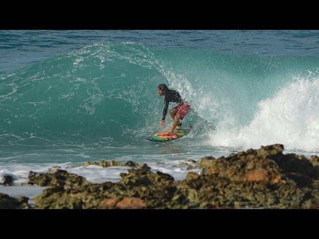 DANGEROUSLY FUN SURFING With Mason Ho, Clay Marzo & Sheldon Paishon