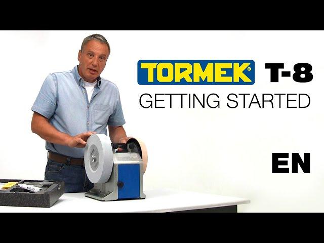 Tormek T-8 sharpening system: Getting Started with Alan Holtham