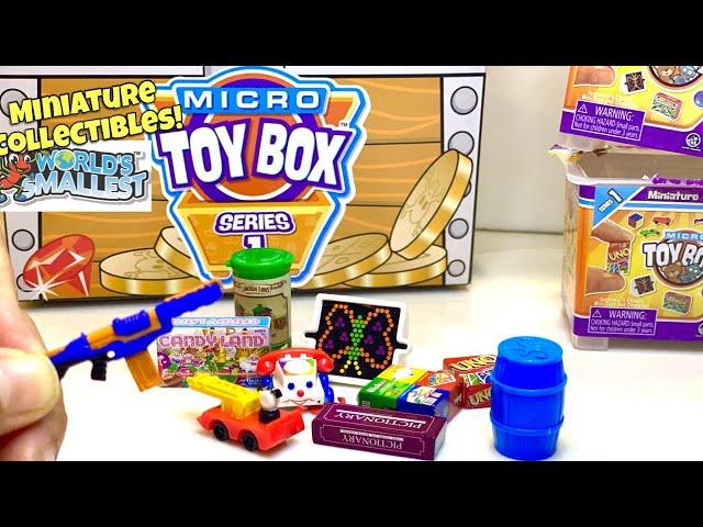 Micro Toy Box Miniature Collectibles Series 1 50 to collect