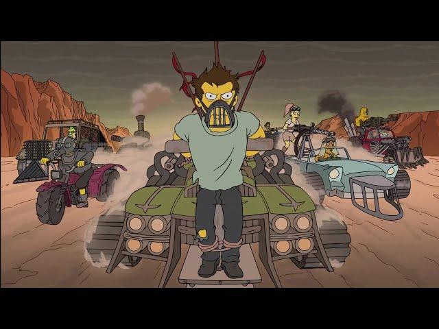 The Simpsons: Fury road.